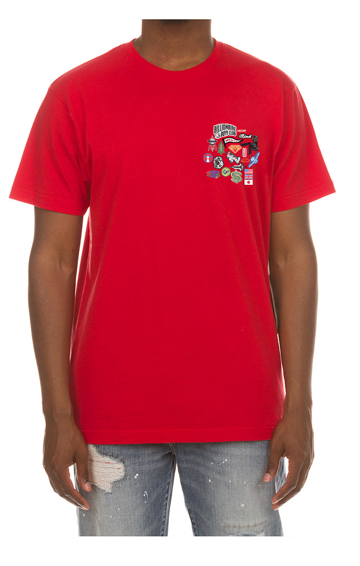 Men's BB GTR SS Tee, Red