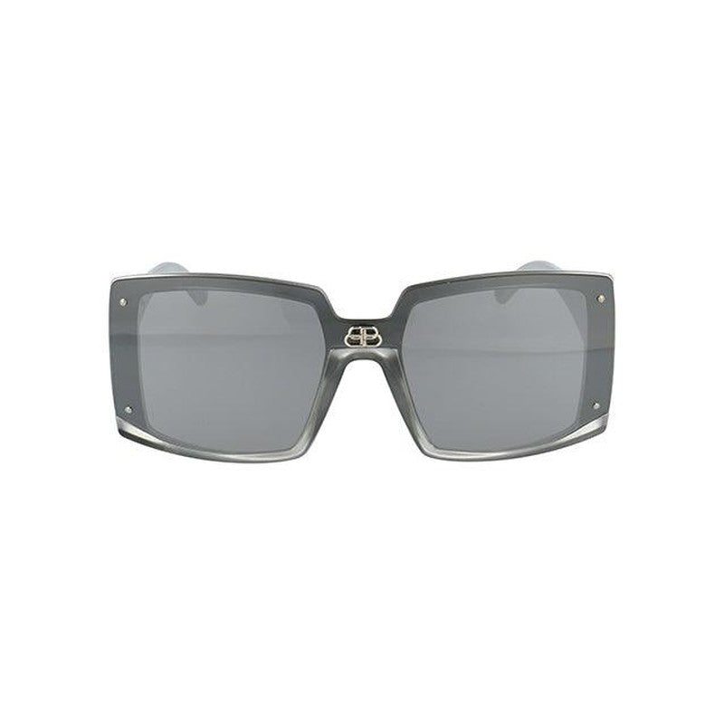 Women's Balenciaga Sunglasses Injection Ruthenium-Ruthenium-Silver - Krush Clothing