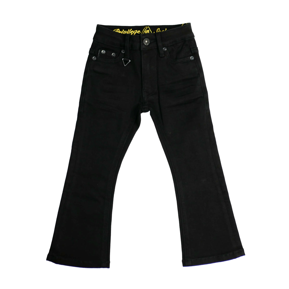 Kid's Classic Skinny Flare Black