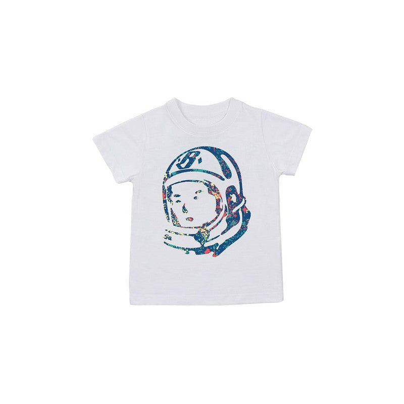 Kid's BB Helmet Tee, White