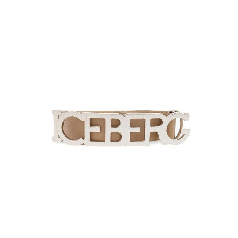 This Beige men's leather belt is made unique by the maxi Iceberg logo that gives structure to the metal buckle. A distinctive and essential accessory.
Sku: 22EP1P1660169001381