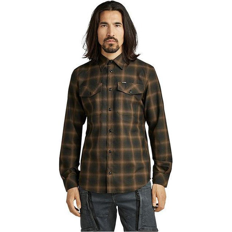 Men's Marine Slim Button up Shirt