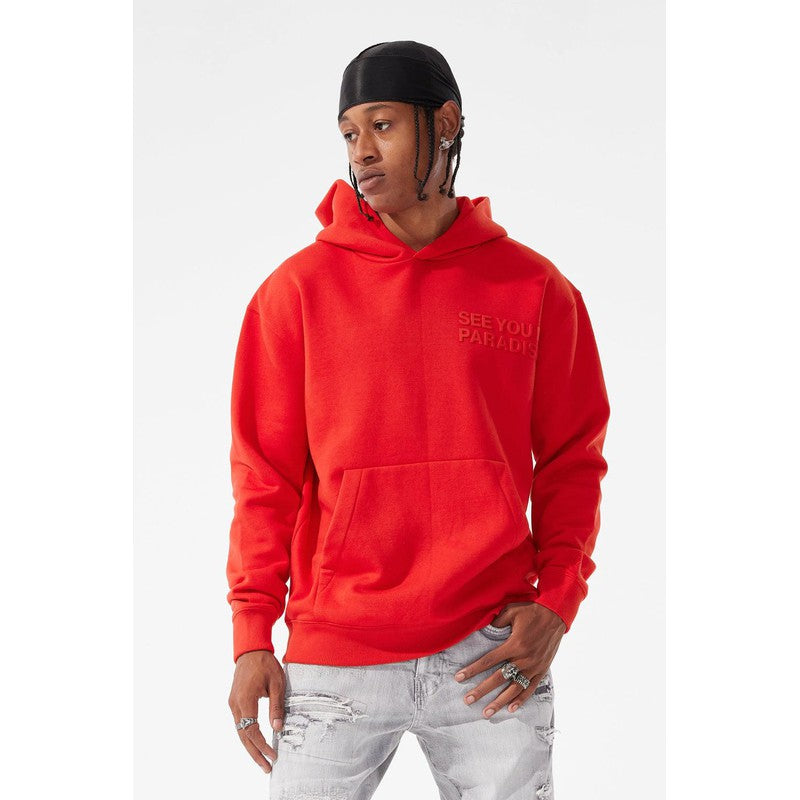 Men's Paradise Tonal Pullover Hoodie, Mocha