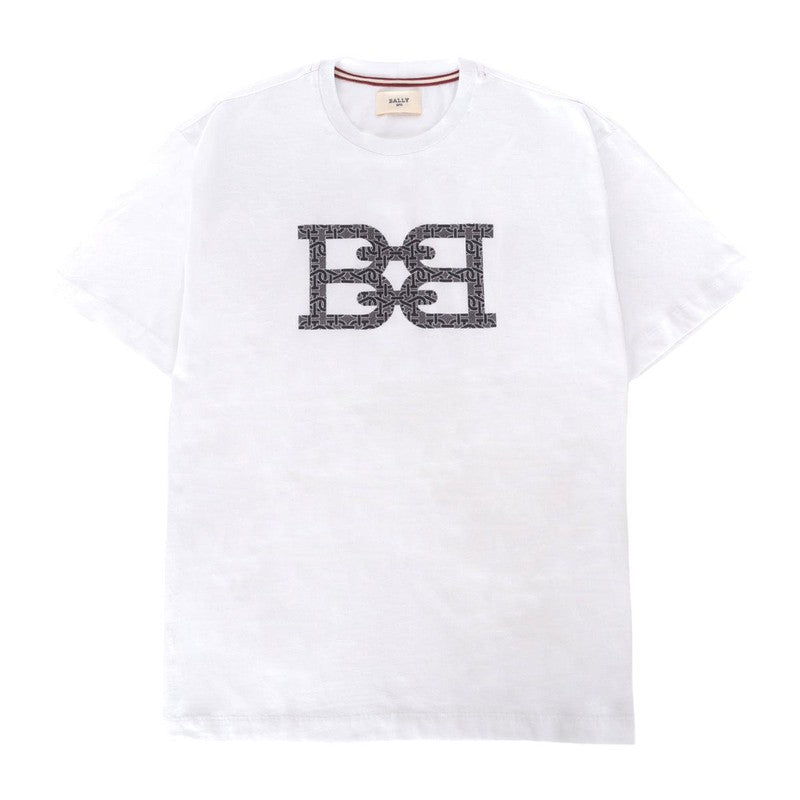 Men's Bally B-Chain Mono Print T-Shirt