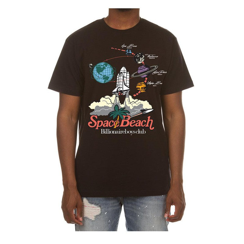 Men's BB Space Beach SS Tee, Black