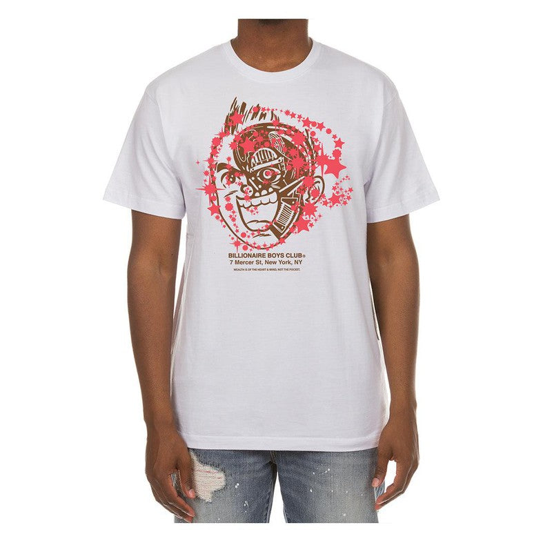 Men's BB Mecha SS Tee, Bleach White