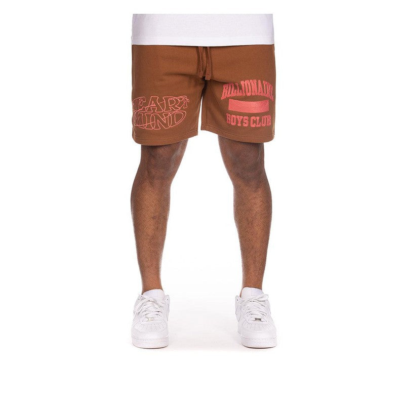 Men's BB Heart Mind Stars Shorts, Toffee