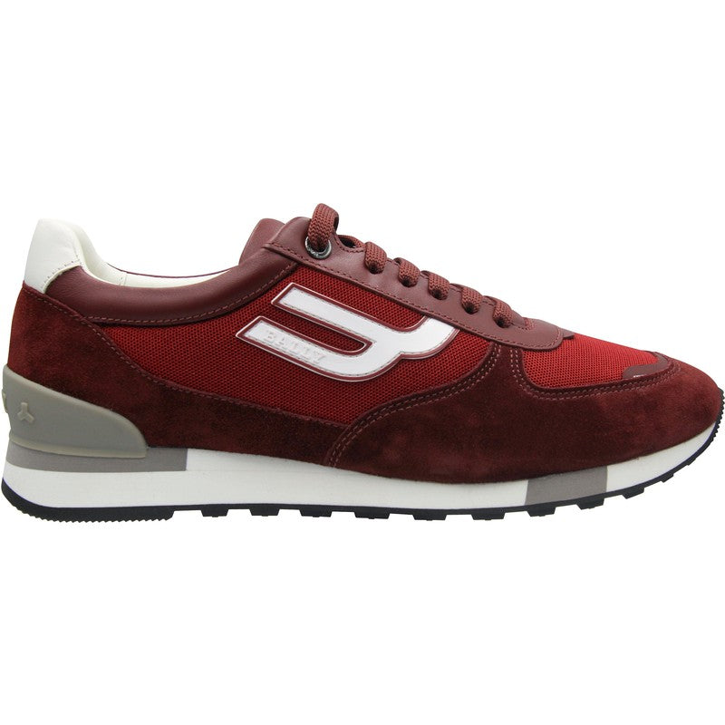 Bally sneakers red best sale