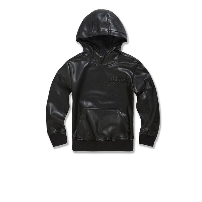 Kid's Thriller Pullover Hoodie, Black