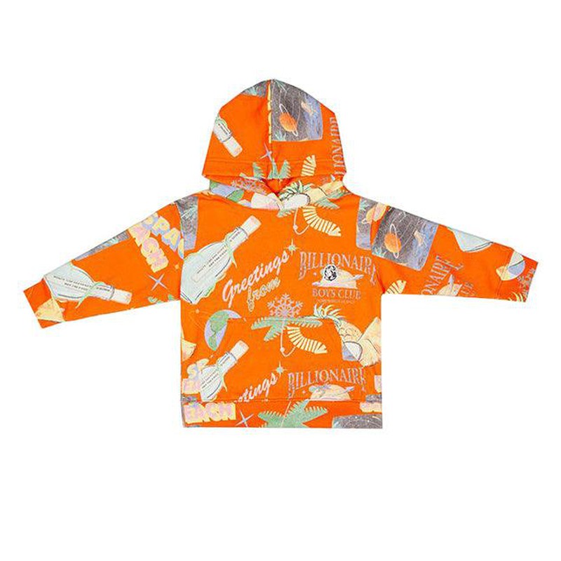 Kid's BB Utopia Hoodie Vibrant Orange - Krush Clothing