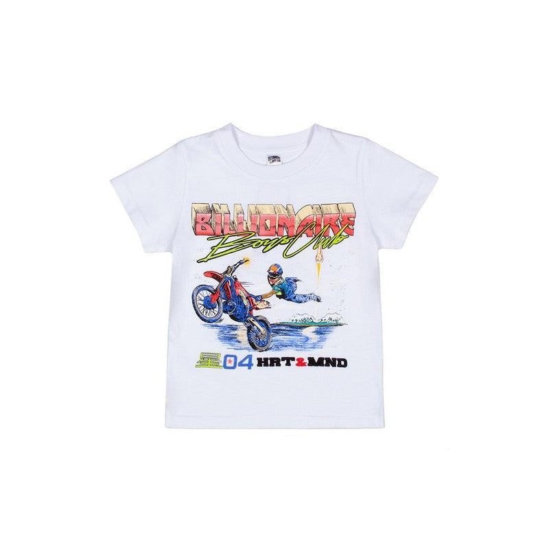 Kid's BB Moto Beach Knit, White