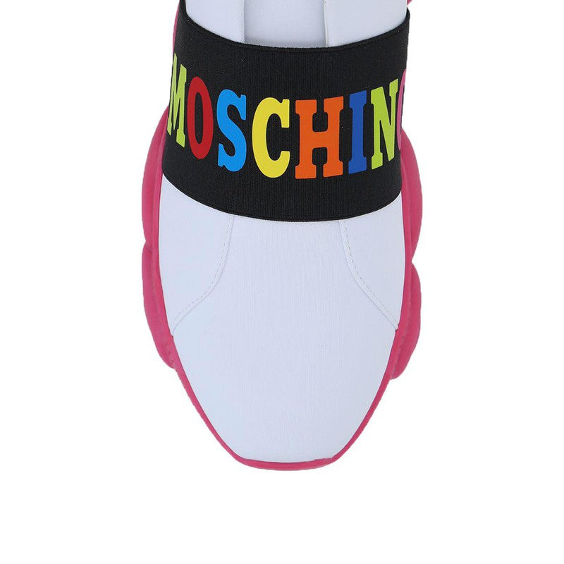 Women's Moschino Teddy Lycra Slip-On Sneakers - Krush Clothing