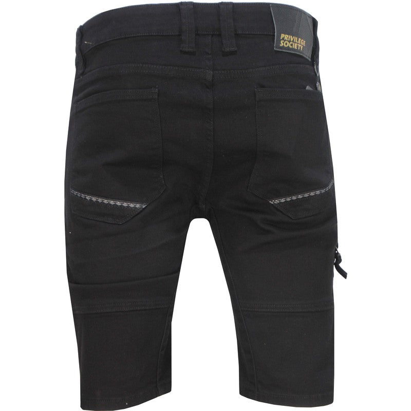 Men's Black Knight Denim Shorts
PS2020S-90 - Krush Clothing