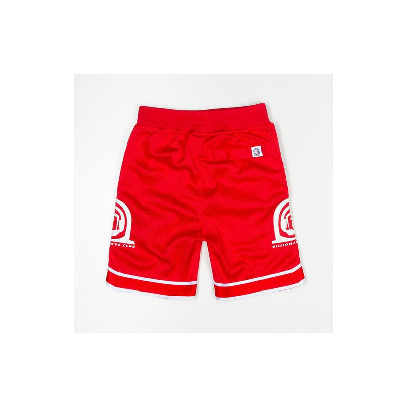 Kid's BB Space Deck Shorts , Red - Krush Clothing