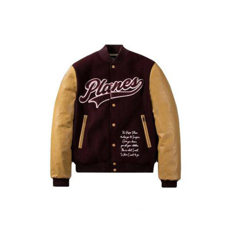 Men's Planes Varsity Jacket - Krush Clothing