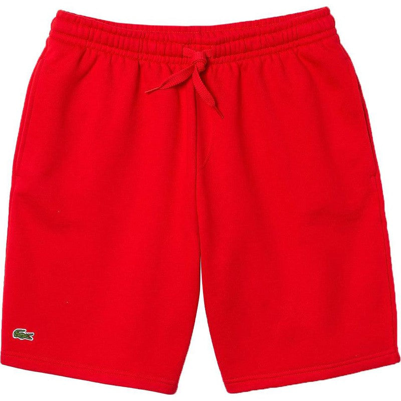 Men's Lacoste Sport Tennis Fleece Shorts, Red - Krush Clothing