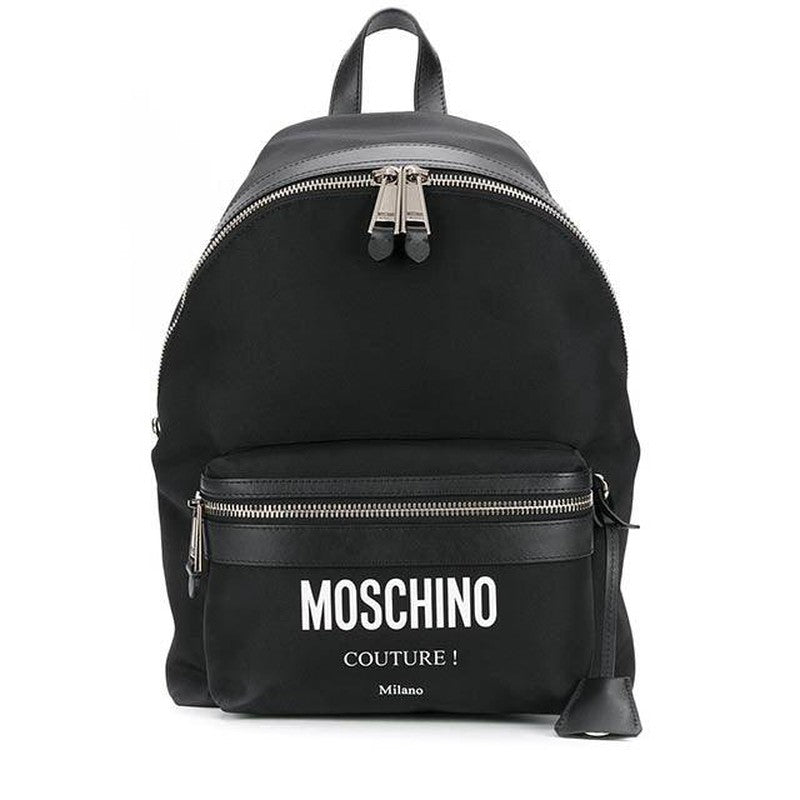 Moschino Couture Cordura Nylon Backpack