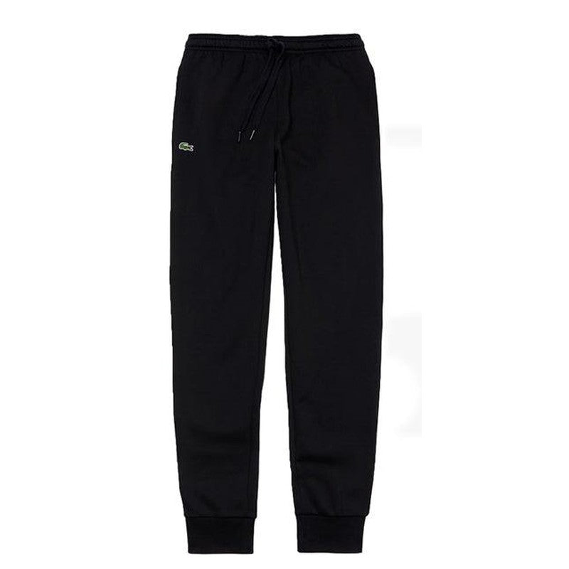 MEN'S SPORT COTTON FLEECE TENNIS SWEATPANTS XH5528-51, Black - Krush Clothing