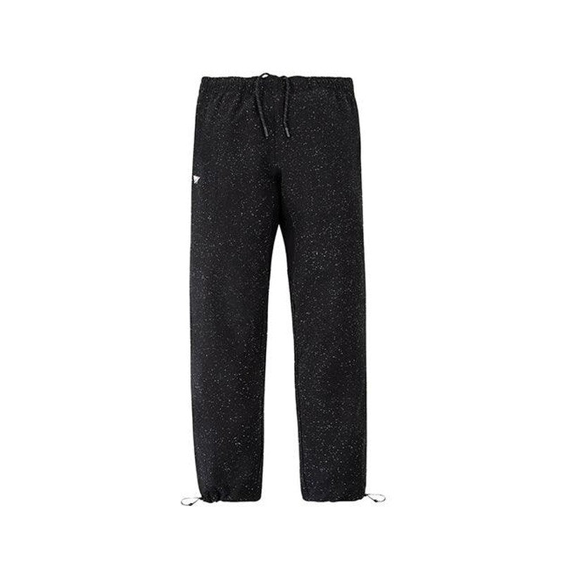 Men's Speckled Planes Sweatpant, BLACK