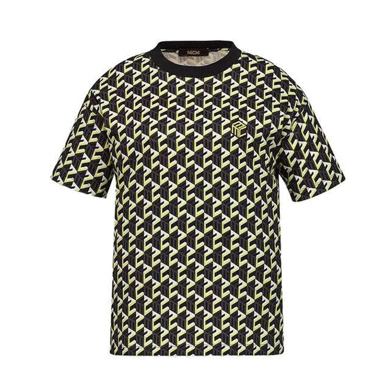 Mcm logo t shirt best sale