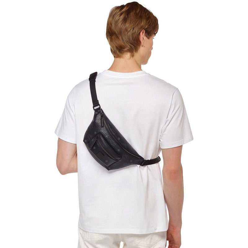 MCM Mini Fursten Belt Bag In Visetos - Krush Clothing