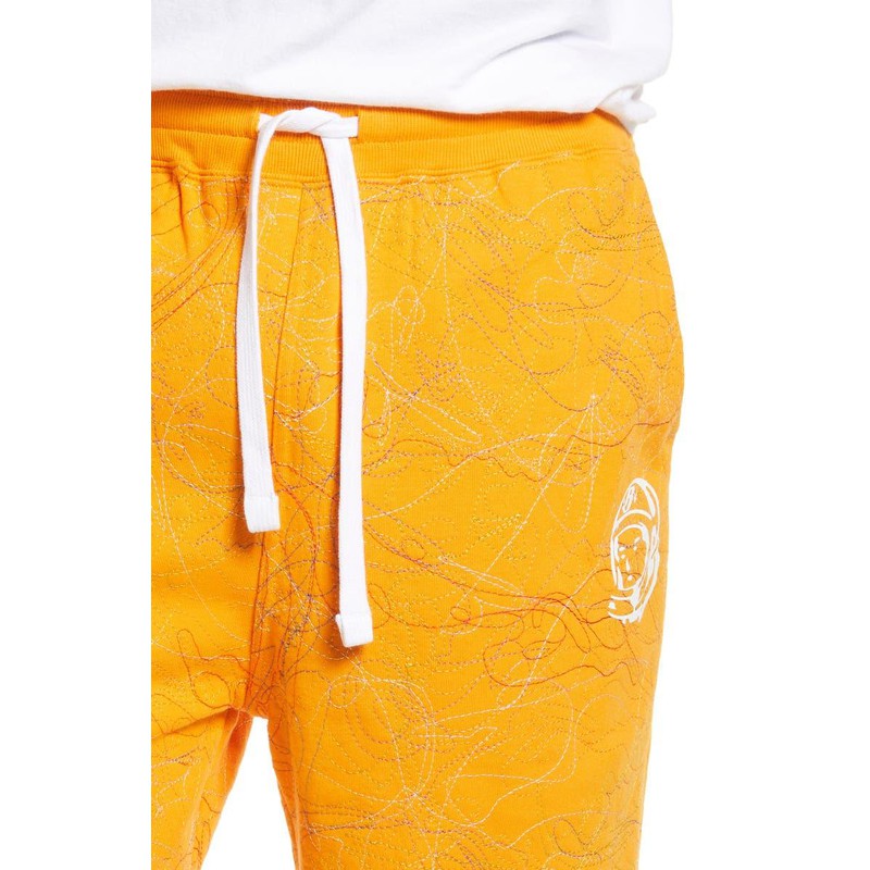 Men's BB Looper Sweatpants, Flame Orange - Krush Clothing