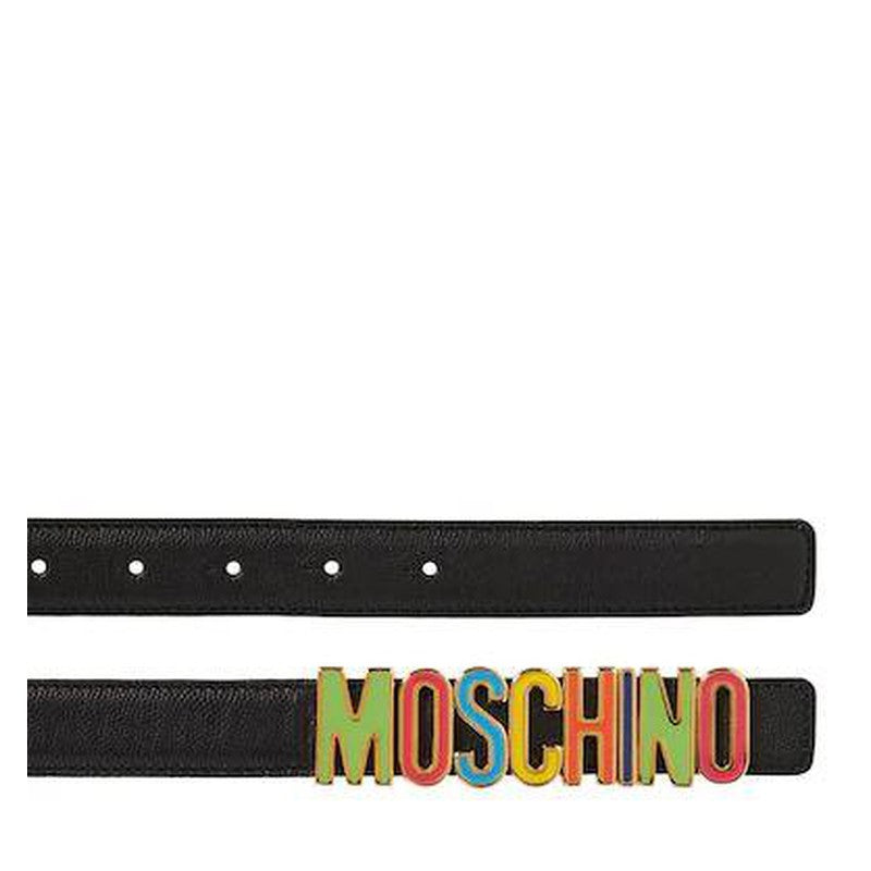 Women's Moschino Multi Color Buckle Belt - Krush Clothing