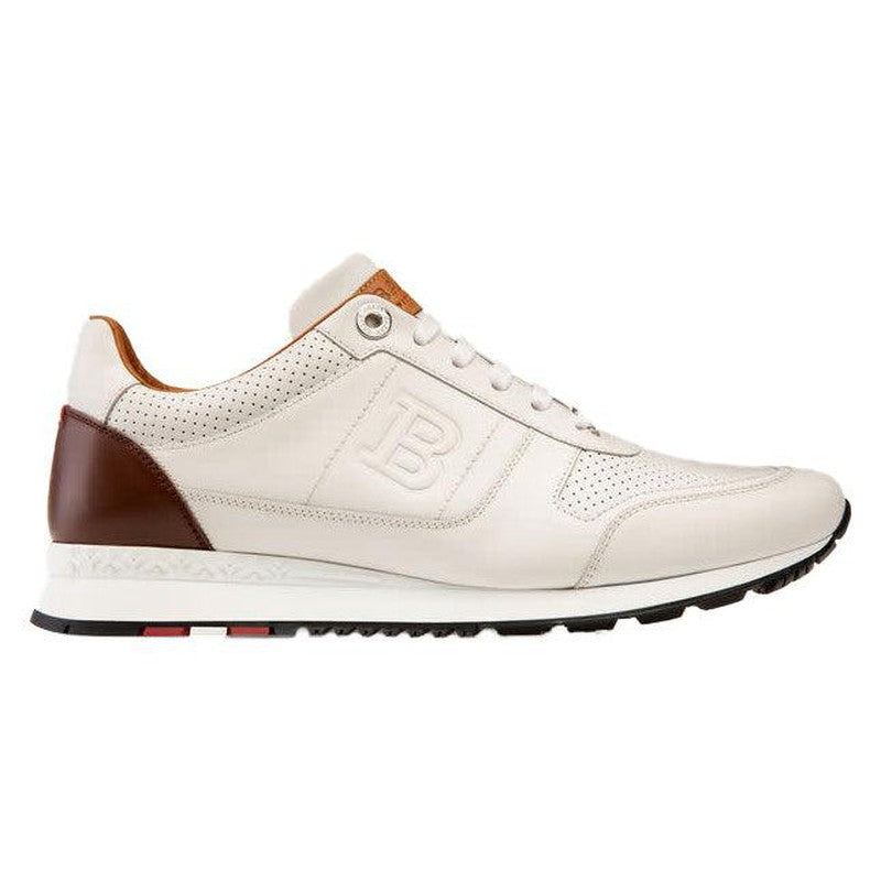 Men's ASONY plain calf leather trainer - Krush Clothing