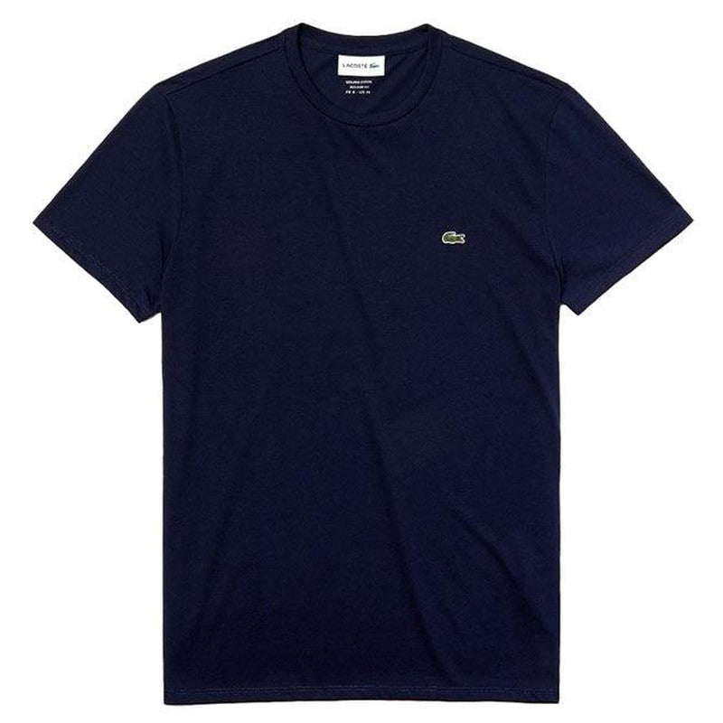 Men's Crew Neck Pima Cotton T-Shirt, Navy