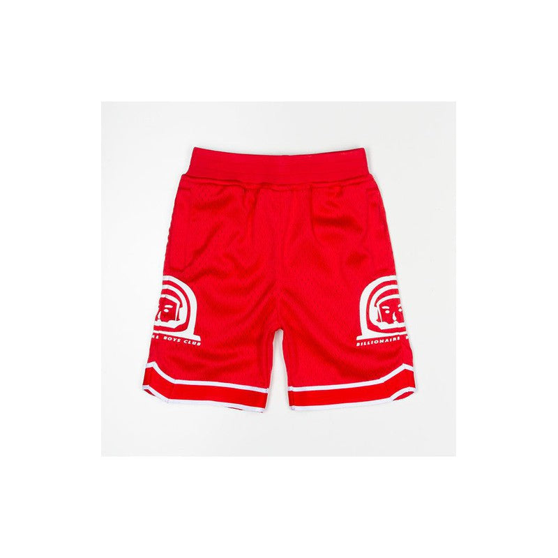 Kid's BB Space Deck Shorts , Red - Krush Clothing