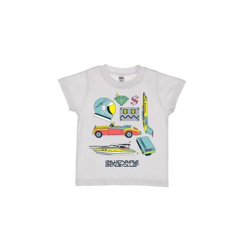 Kid's BB Playtoys Ss Tee, white - Krush Clothing