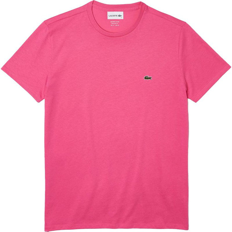 Men's Lacoste Crew Neck Pima Cotton Jersey - Krush Clothing