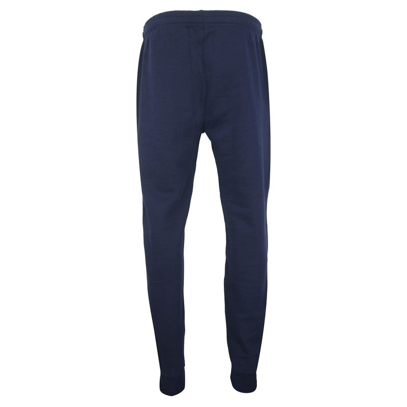 MEN'S SPORT COTTON FLEECE TENNIS SWEATPANTS XH5528-51, Navy Blue - Krush Clothing