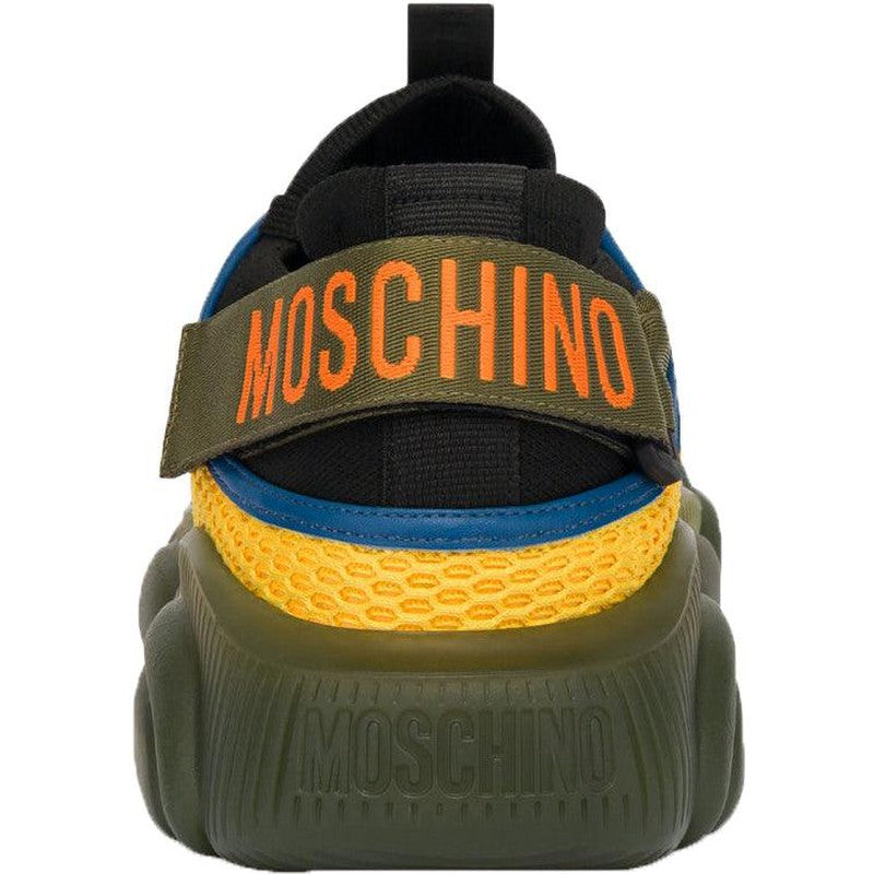 Men's Moschino Couture Logo Tape Teddy Shoes - Krush Clothing