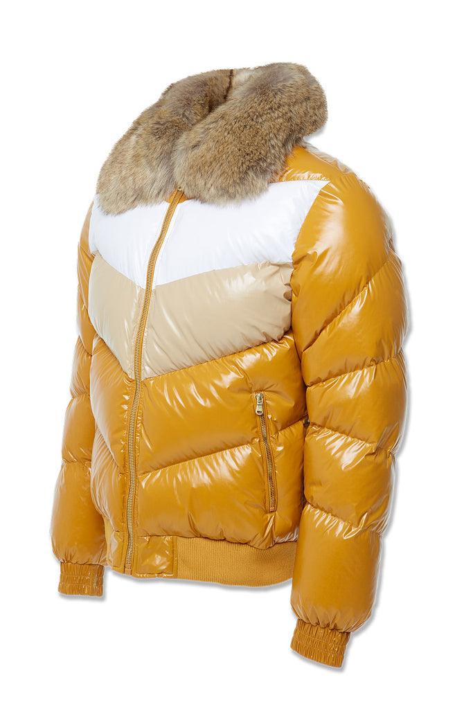 Men's Big Sugar Hill Puffer Jacket, Wheat – Krush Clothing