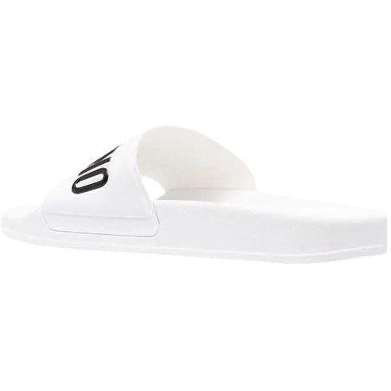 Women's Moschino Couture Pvc Sandal Slide With Logo - Krush Clothing