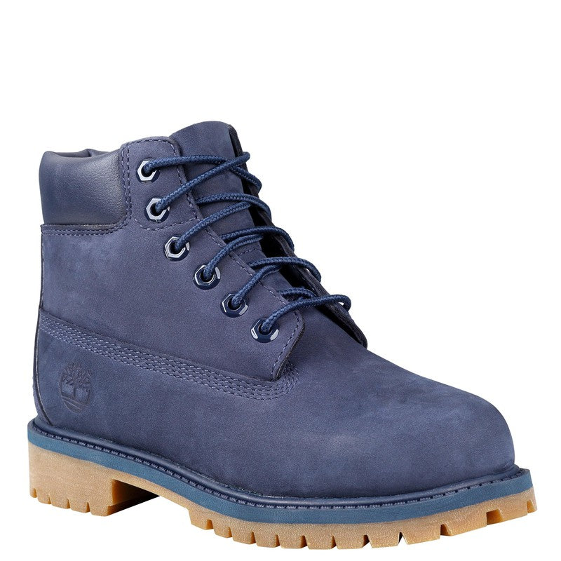 Youth 6 In Premium Waterproof Boot, Navy Nubuck - Krush Clothing