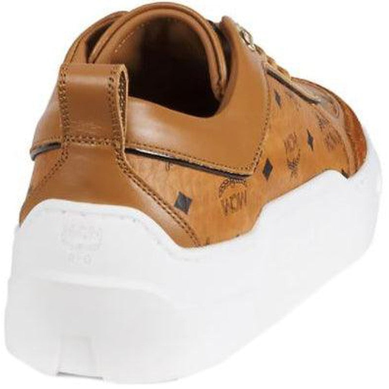 Women's MCM Skyward Monogram Platform Sneaker - Krush Clothing