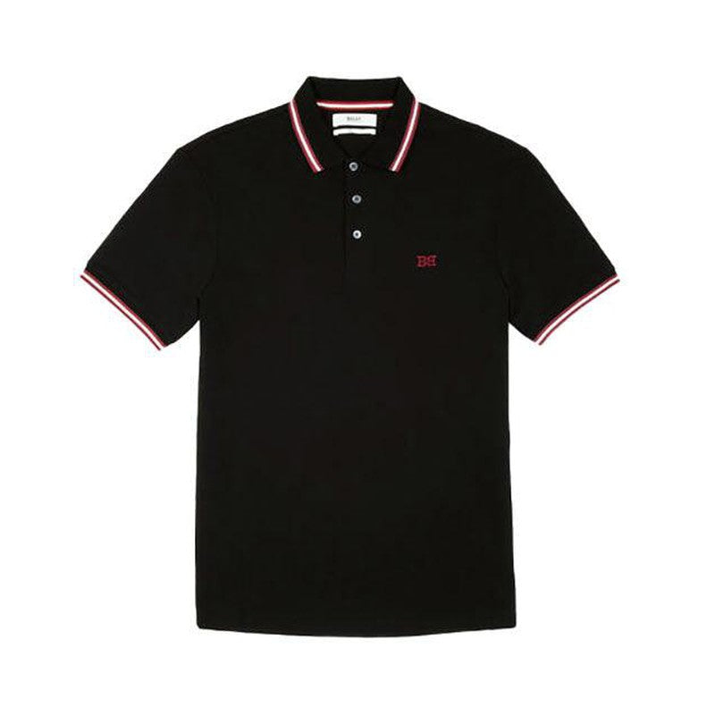 Men's Bally B-Chain Embroidered Polo