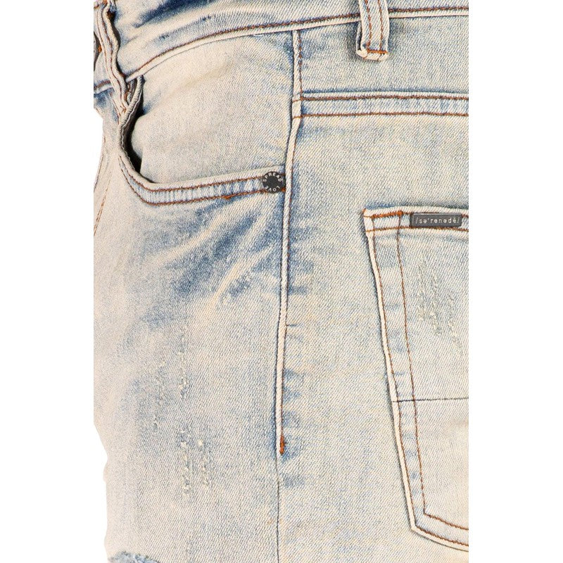 Men's Serenede Chalk Jeans - Krush Clothing