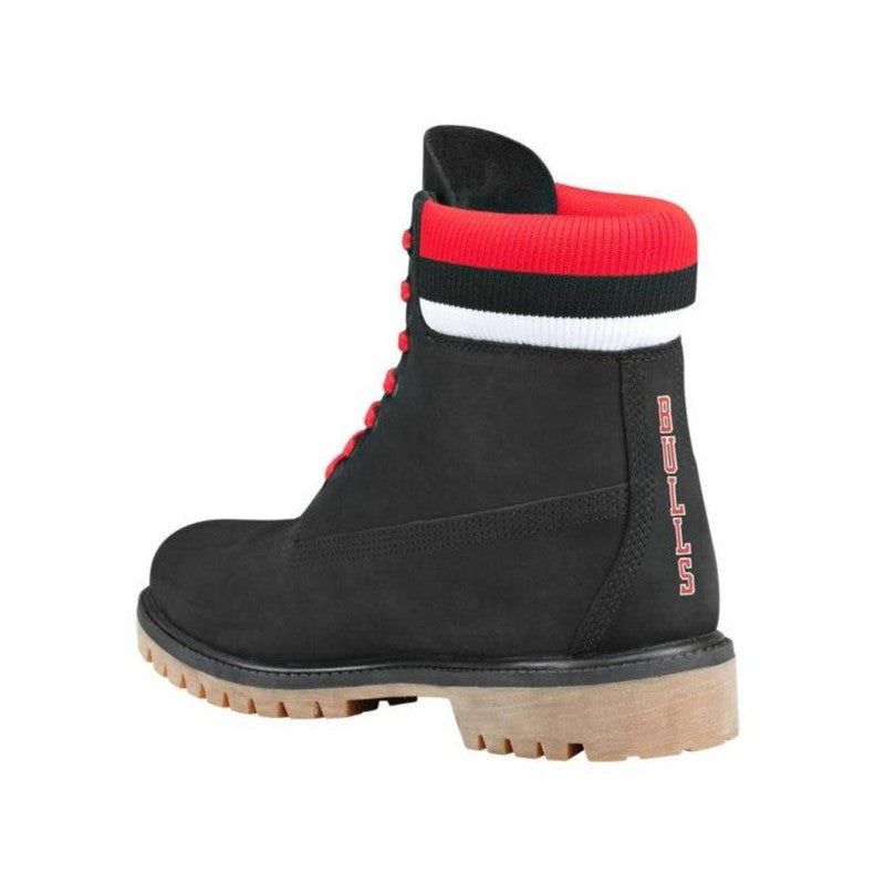 Men s X Mitchell Ness x NBA 6 Inch Premium Boots Black Krush Clothing