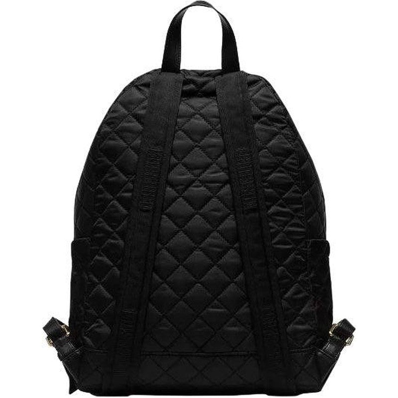 Moschino Couture Diamond Quilt Logo Backpack - Krush Clothing