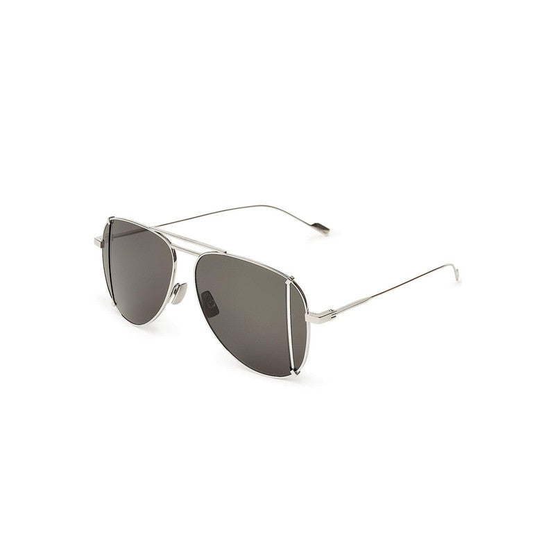 Saint Laurent T-Cut Aviator Sunglasses, Black - Krush Clothing