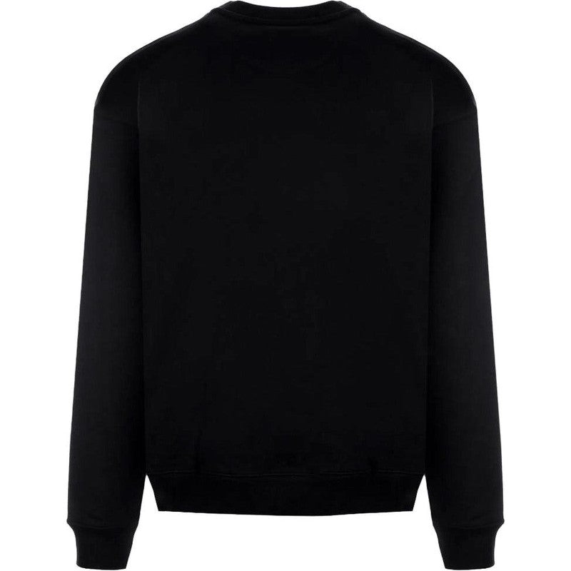 Men's Moschino Classic Logo Sweatshirt, Black - Krush Clothing