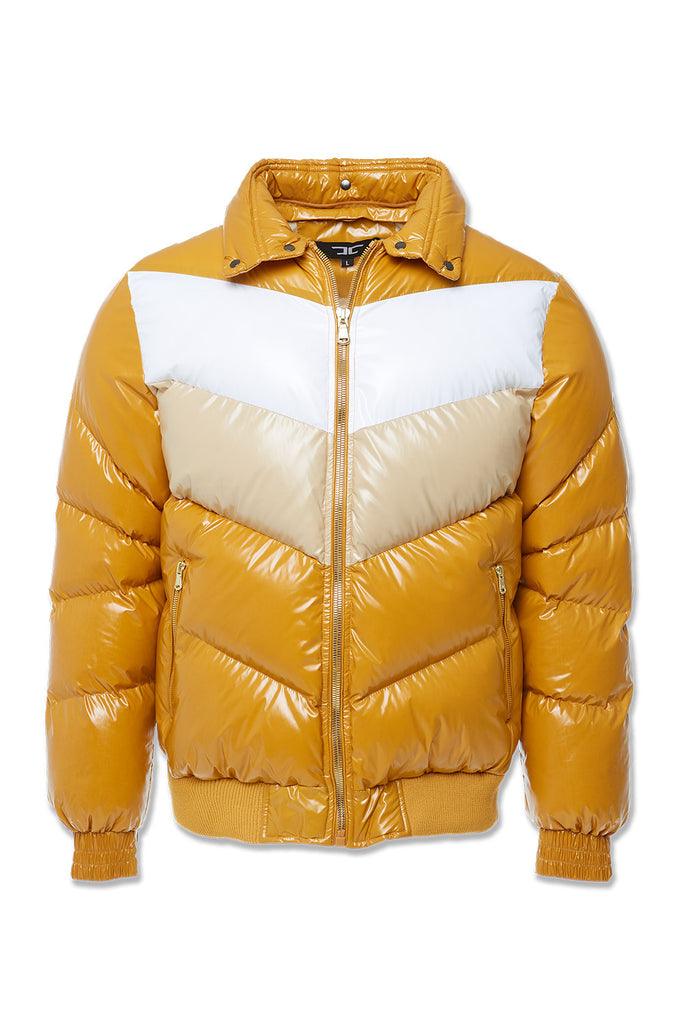 Men's Big Sugar Hill Puffer Jacket, Wheat – Krush Clothing