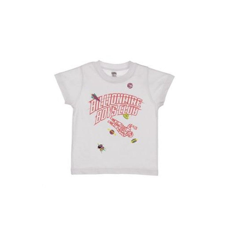 Kid's BB Space SS Tee, white - Krush Clothing