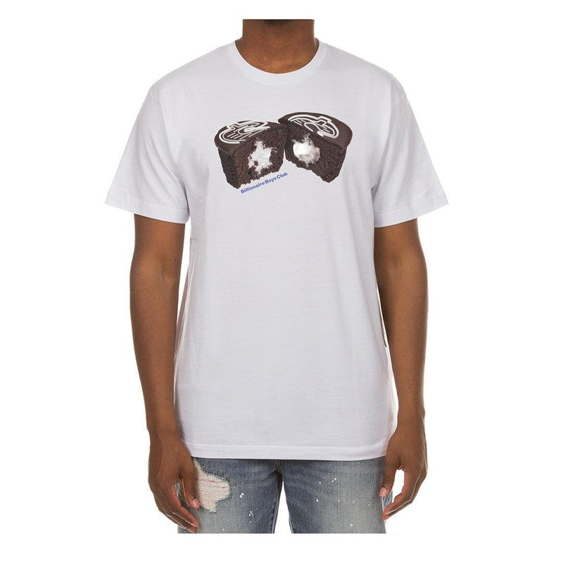 Men's BB Cream SS Tee, White - Krush Clothing