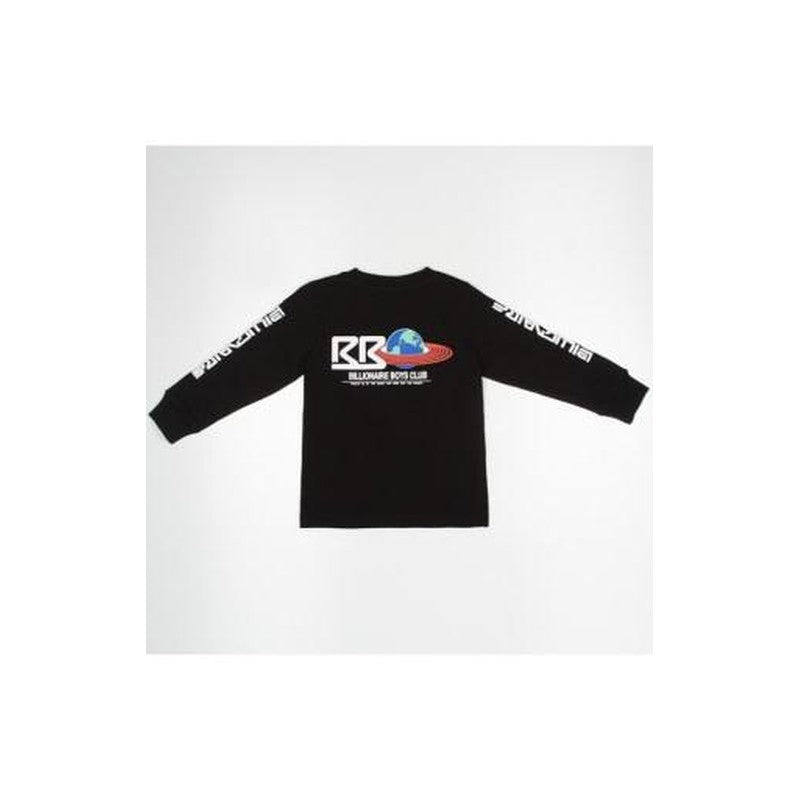 Kid's BB Hrt N Mnd LS Tee, black - Krush Clothing