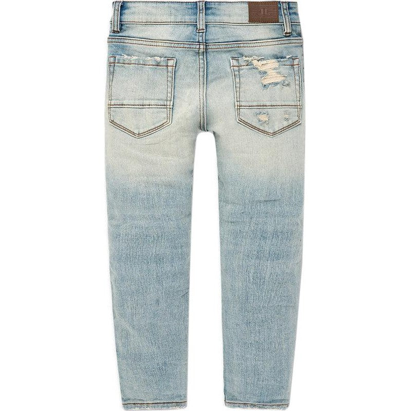 Kid's Elmhurst Denim Jeans, Lager - Krush Clothing