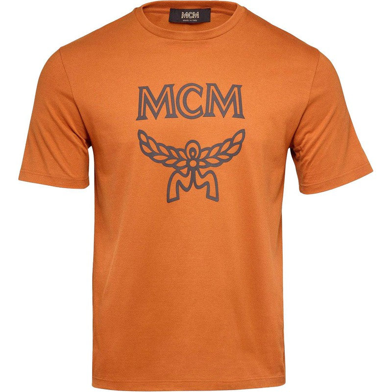 Men's MCM Classic Crewneck Cotton Tee, Cognac - Krush Clothing